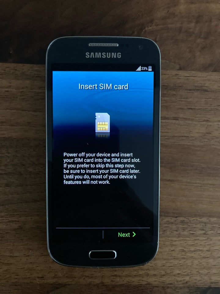 Samsung S4 mini, 8 GB , Perfekt