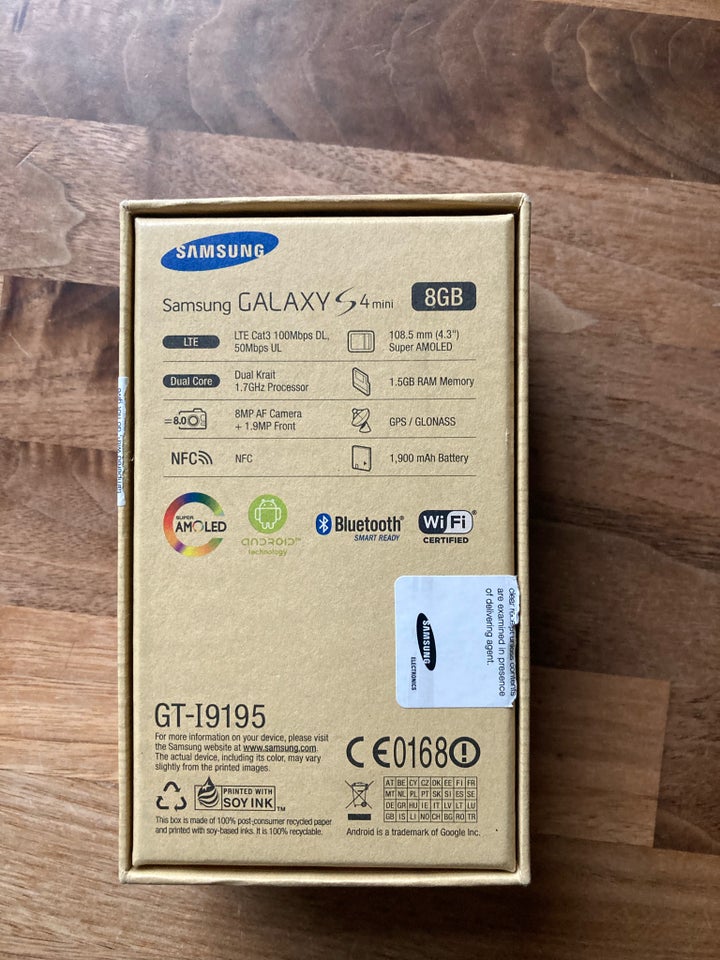 Samsung S4 mini, 8 GB , Perfekt