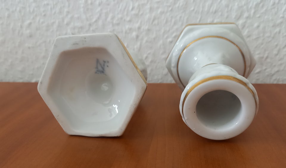 Porcelæn, Lysestager, Norden