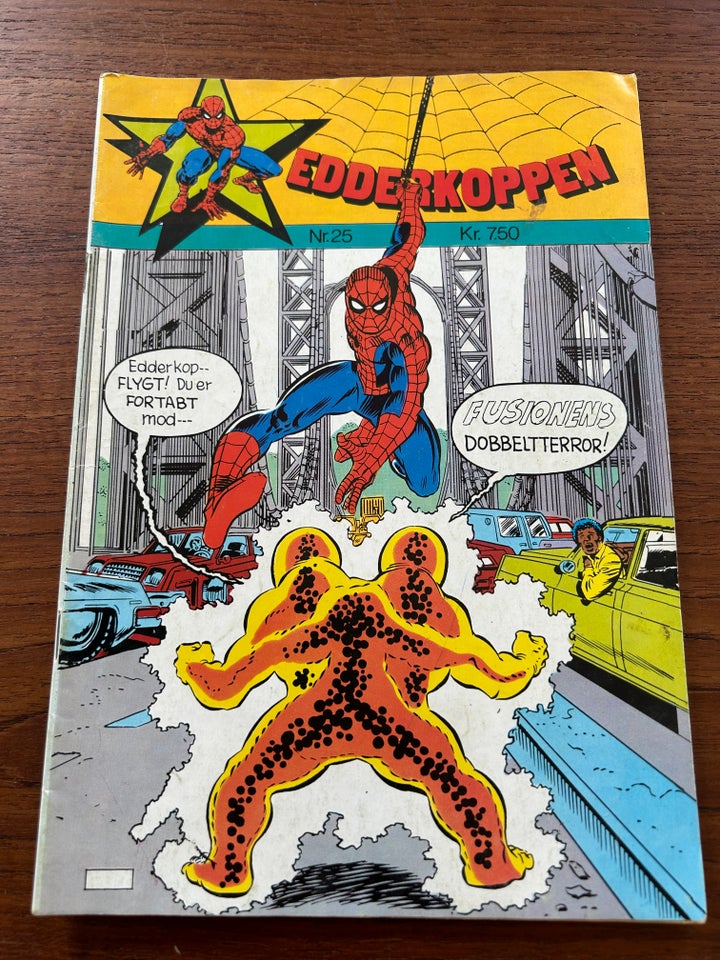 Edderkoppen 25 1982, Marvel,