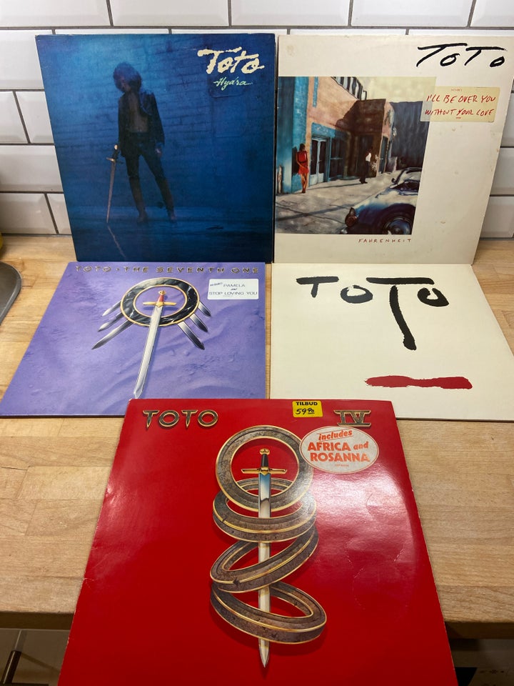 LP, Toto, 5 x Toto = 150 kr for alle