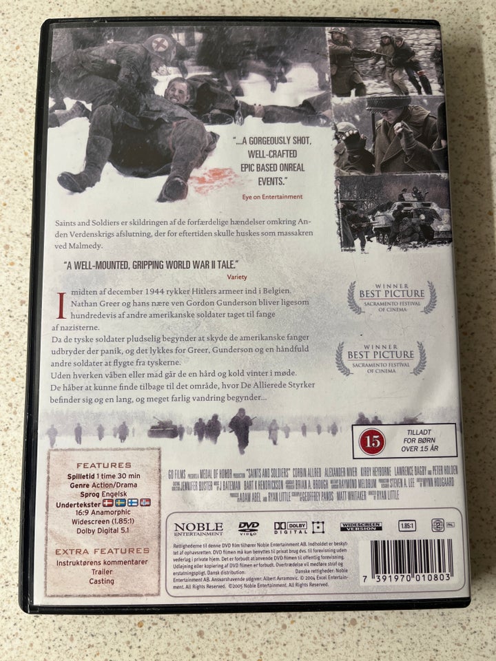 Saints and soldiers, DVD, action