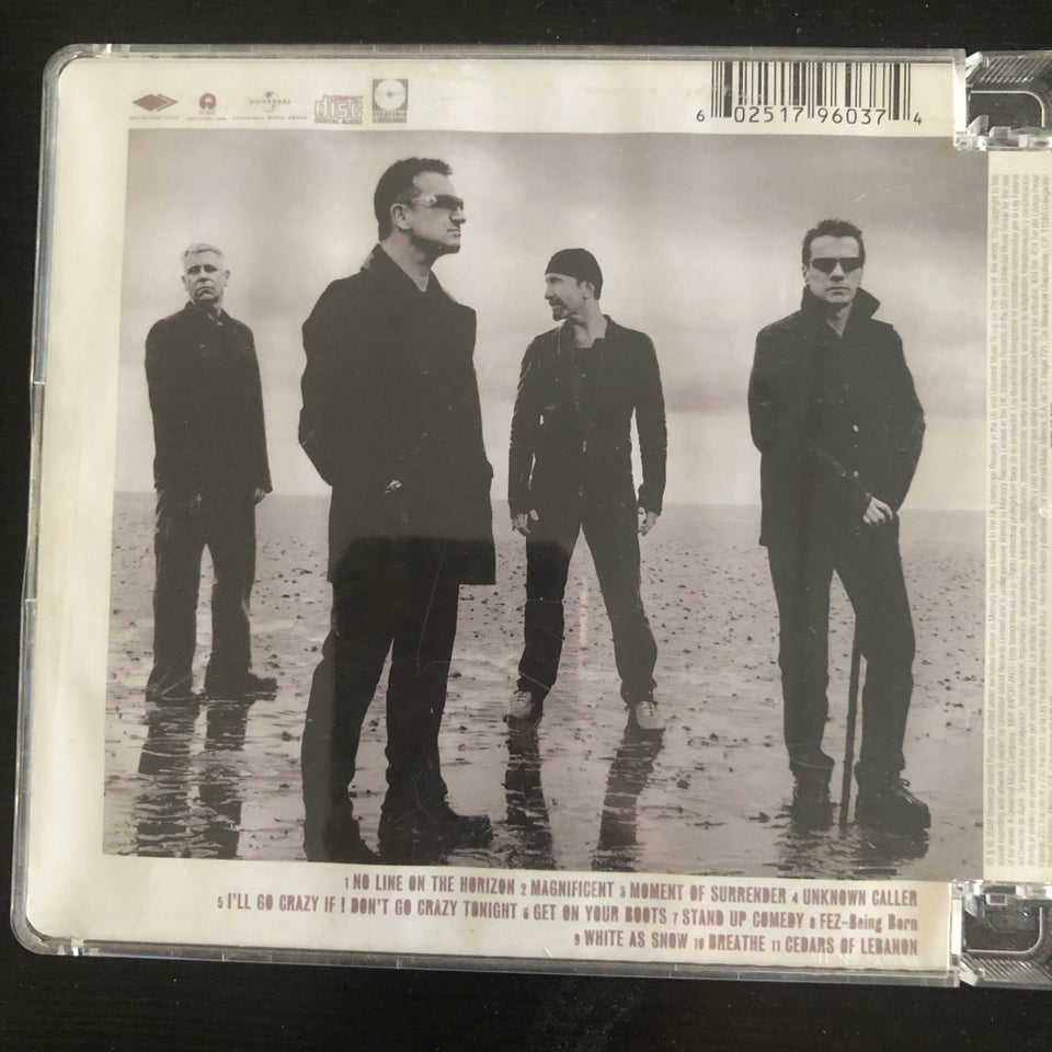 U2 : No Line On The Horizon, rock