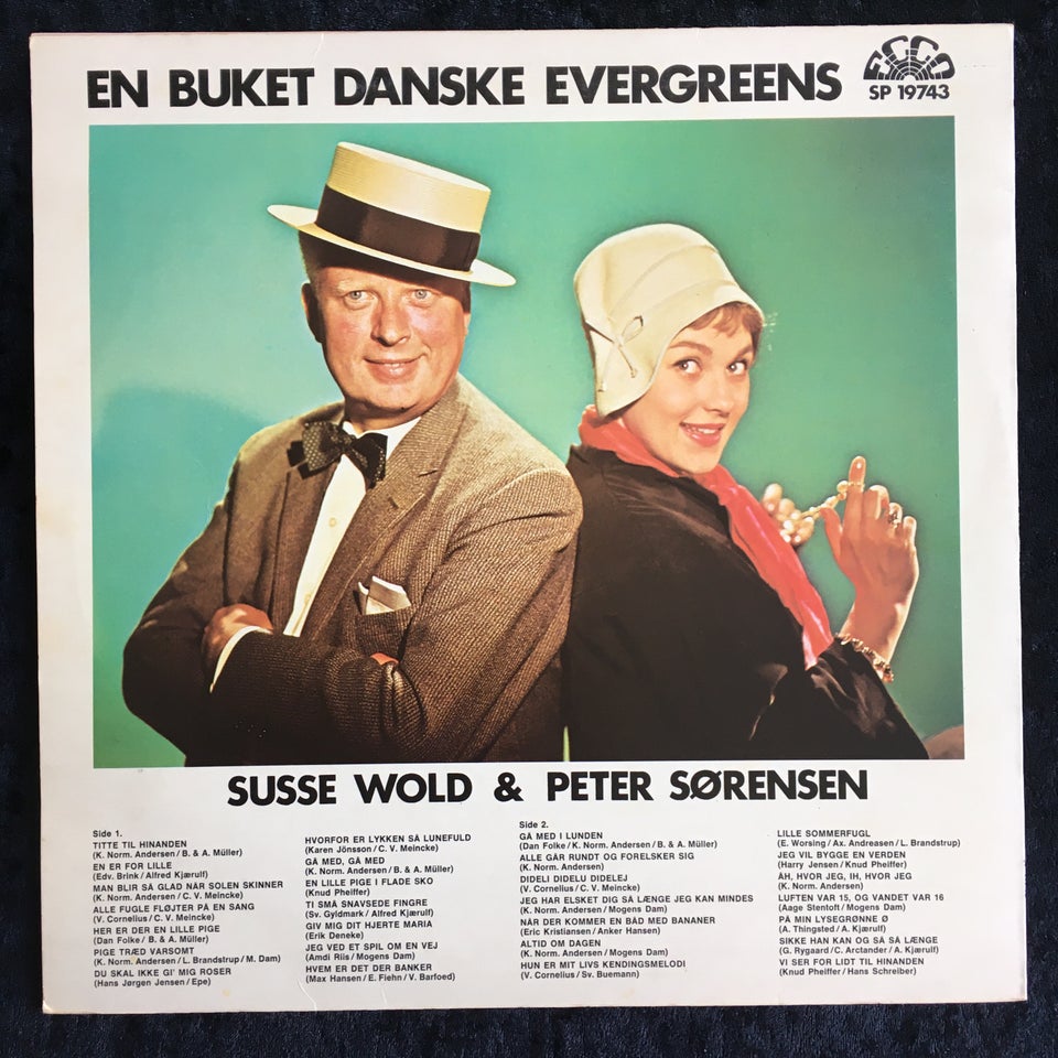 LP Susse Wold  Peter Sørensen En