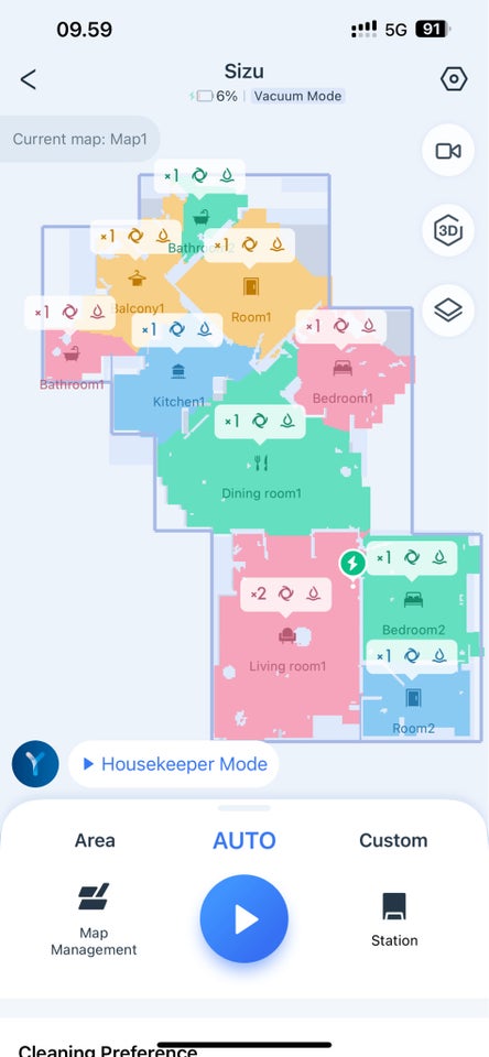 Robotstøvsuger, andet mærke