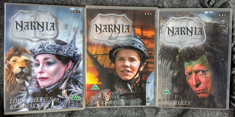 Narnia x 3, DVD, eventyr