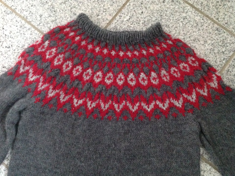 Sweater, Håndstrikket , str. 40