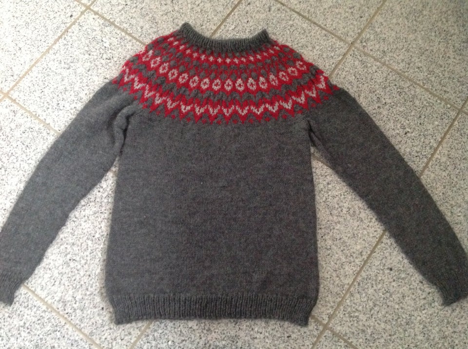 Sweater, Håndstrikket , str. 40