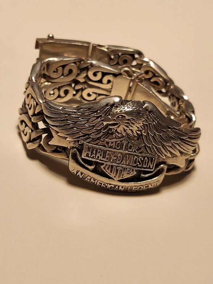 Armbånd, sølv, Harley Davidson