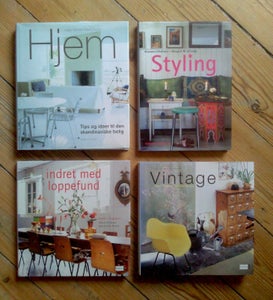 Vintage loppemarked styling hjem