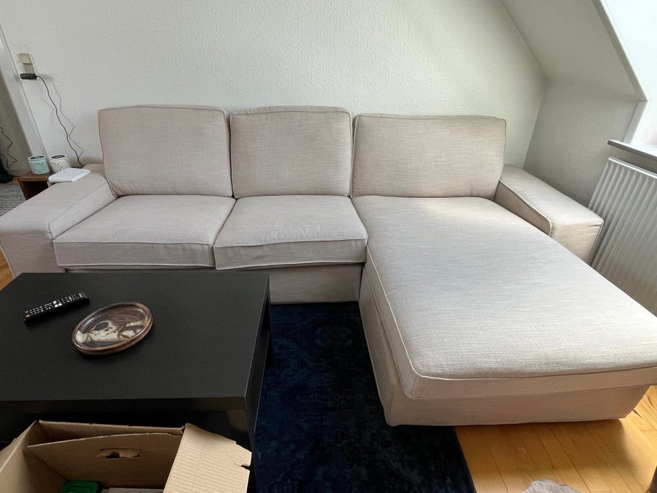 3 Pers Sofa med chaiselong