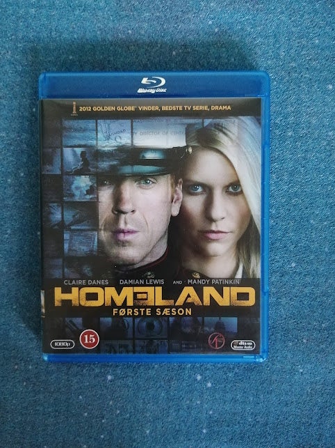 Homeland Sæson 1 Blu-ray