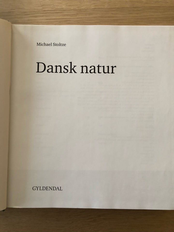 Dansk natur, Michael Stoltze,