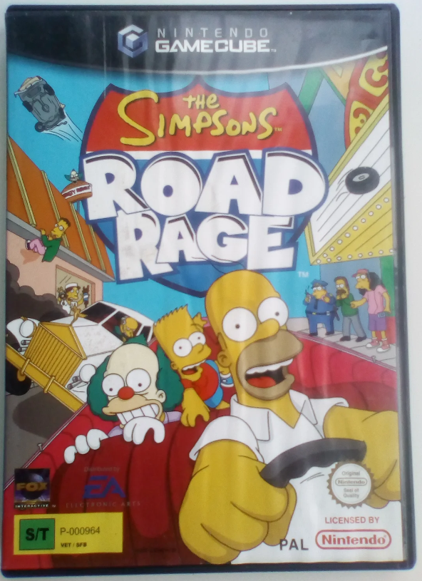 The Simpsons Gamecube racing