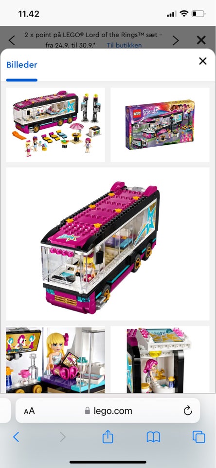 Lego Friends, Popstjerne turnébus