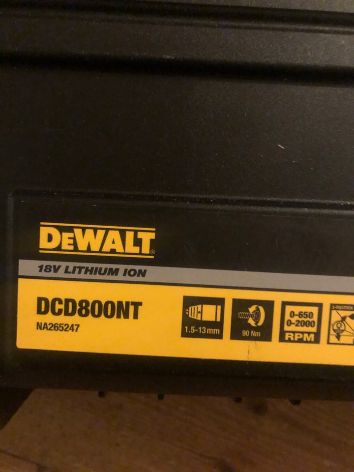 Skruemaskine, Dewalt