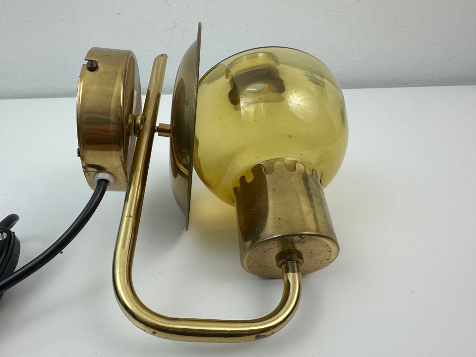 Væglampe Vintage lampe i messing /