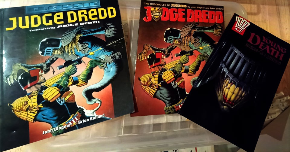 Judge Dredd/Death, Tegneserie