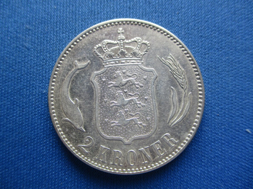 Danmark, mønter, 2 kr