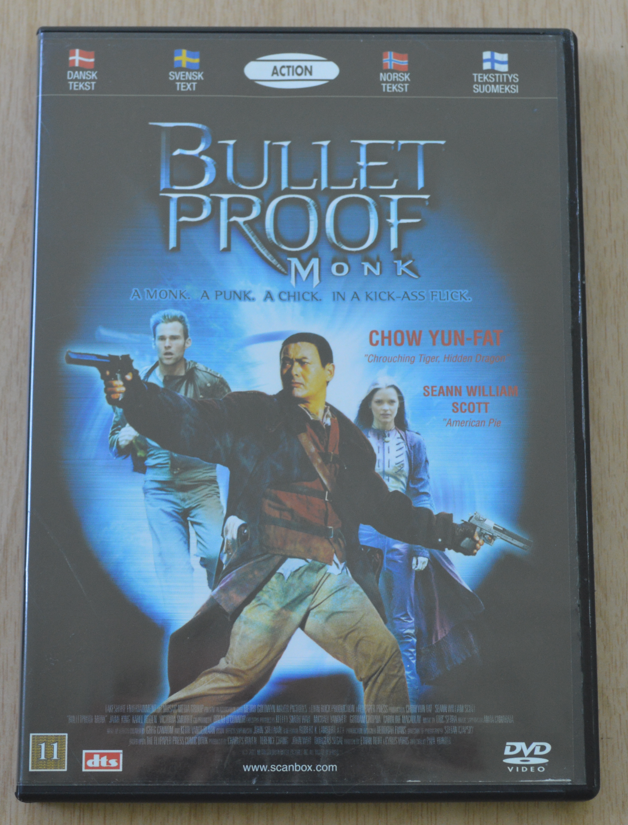 Bulletproof Monk, DVD, action