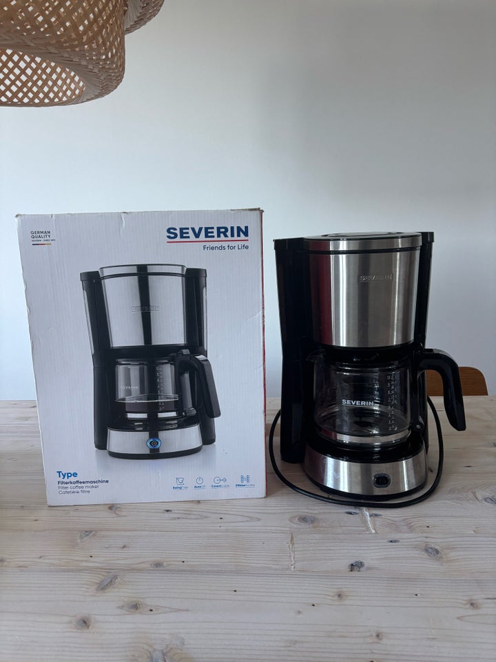 Filter kaffemaskine, Severin