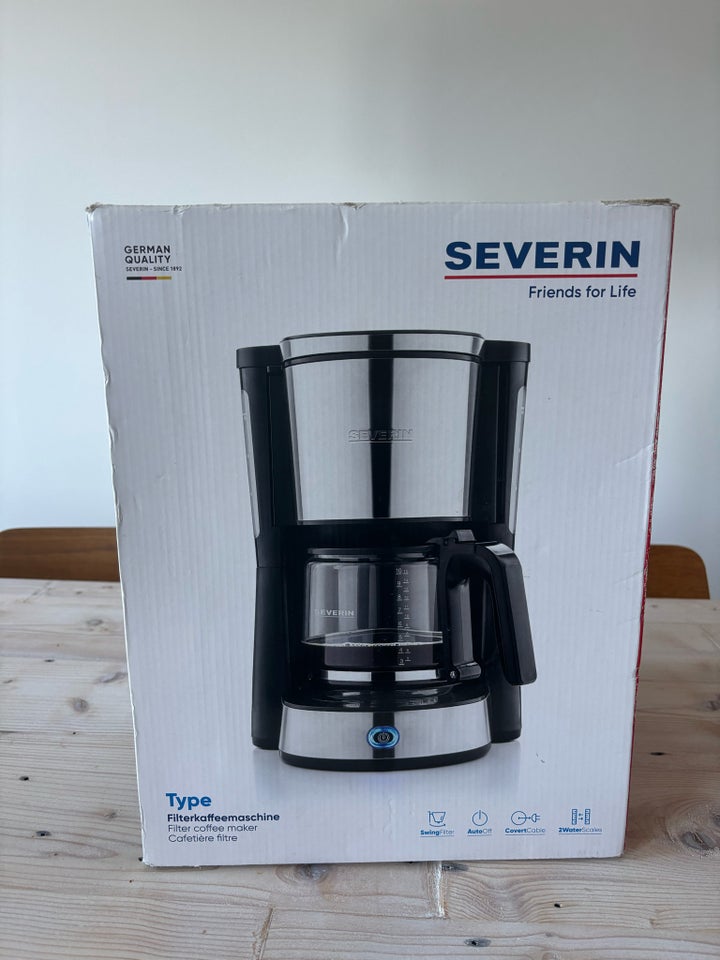 Filter kaffemaskine, Severin