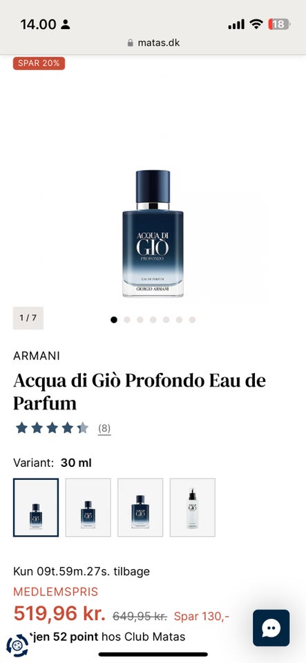 Herreparfume, Acqua di gio