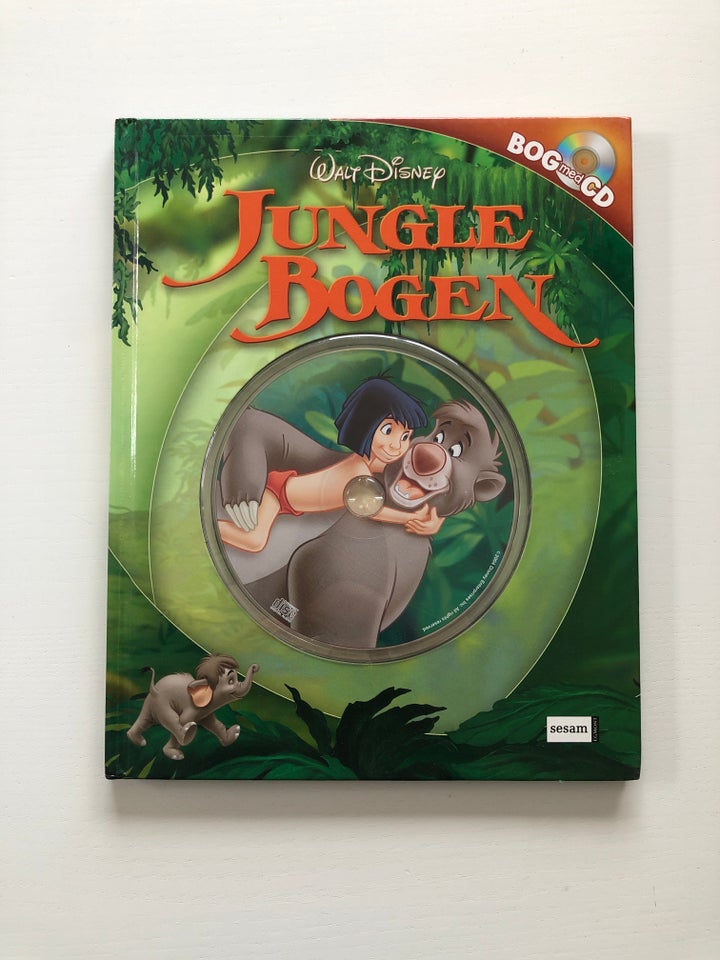 Junglebogen, Walt Disney, Lydbog