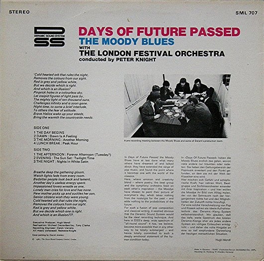 LP The Moody Blues Days of future