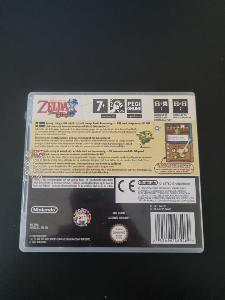 Zelda phantom hourglass Nintendo