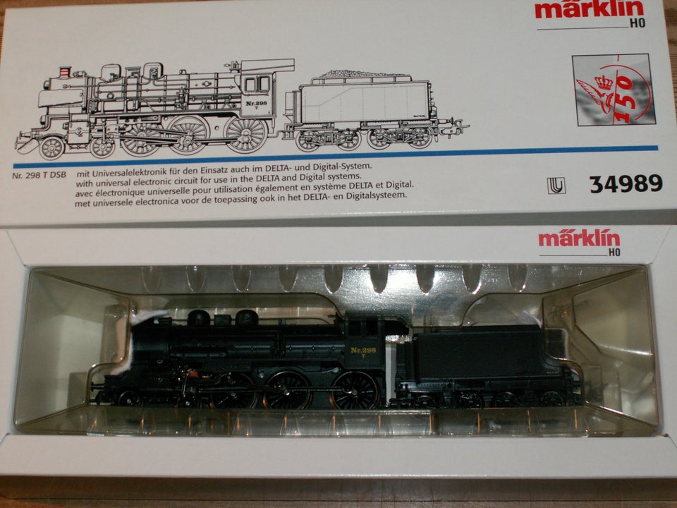 Modeltog, MÄRKLIN DSB litt T 298,