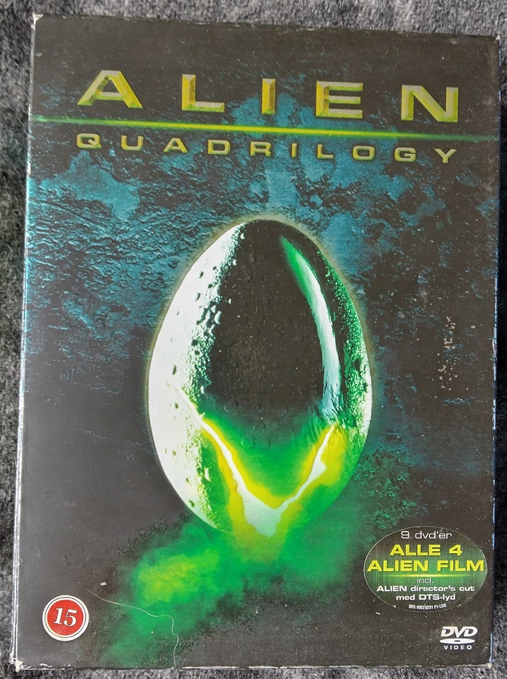 Alien Quadrilogy, DVD, action