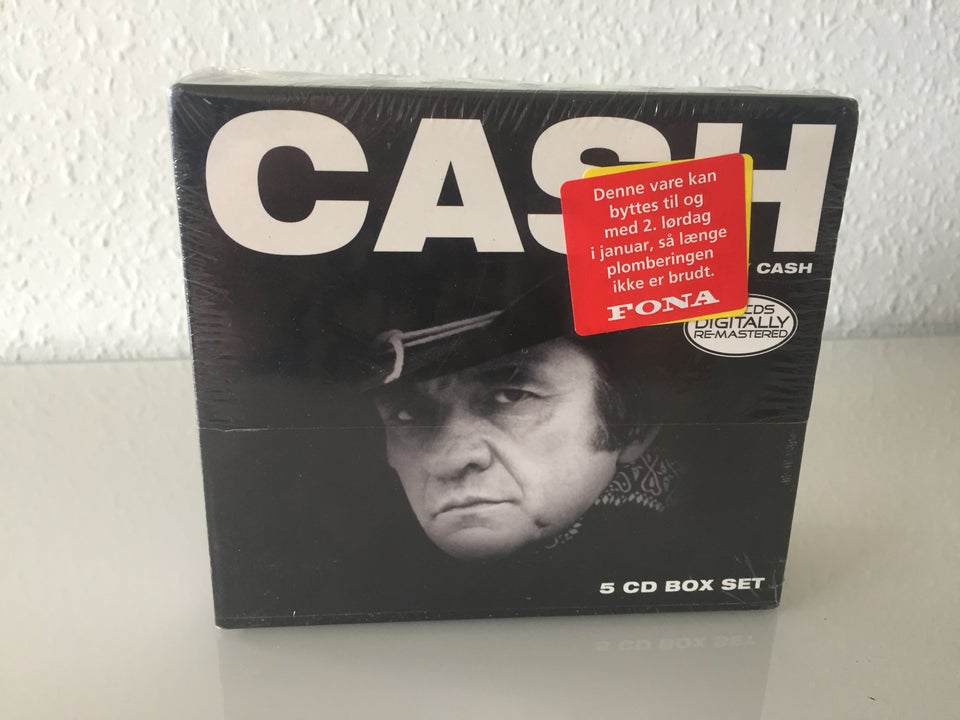 Johnny Cash: 5 CD’er, country