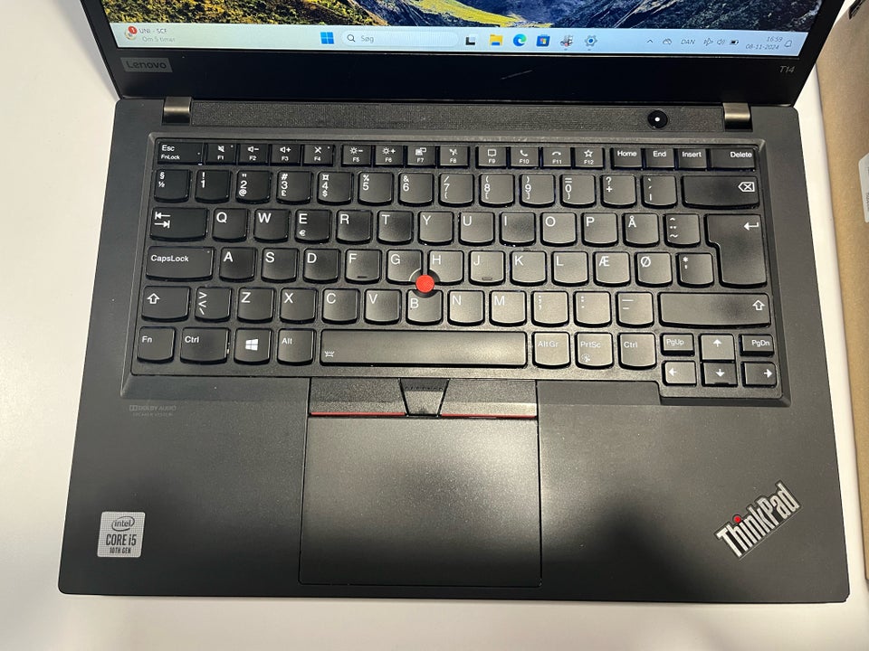 Lenovo T14 14” FHD IPS - I5 10 gen. - 16