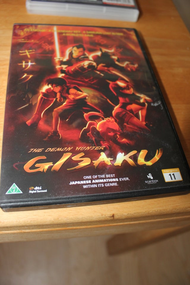 Gisaku DVD tegnefilm