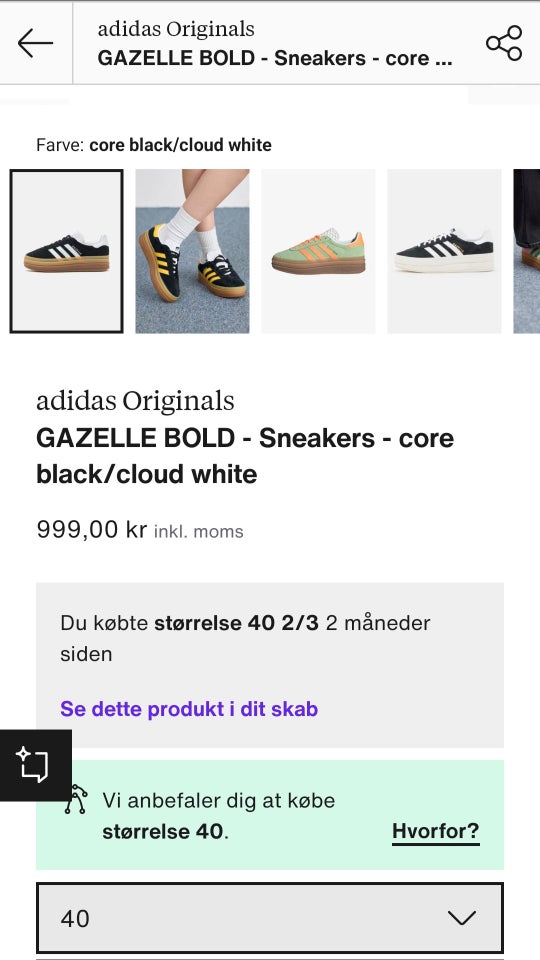 Sneakers, str. 40,5, Adidas