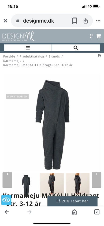 Buksedragt, Fleece , Karmameju