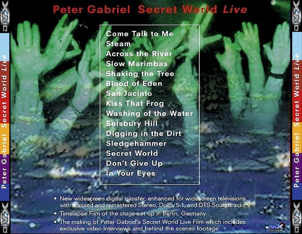 PETER GABRIEL: Secret World Live,