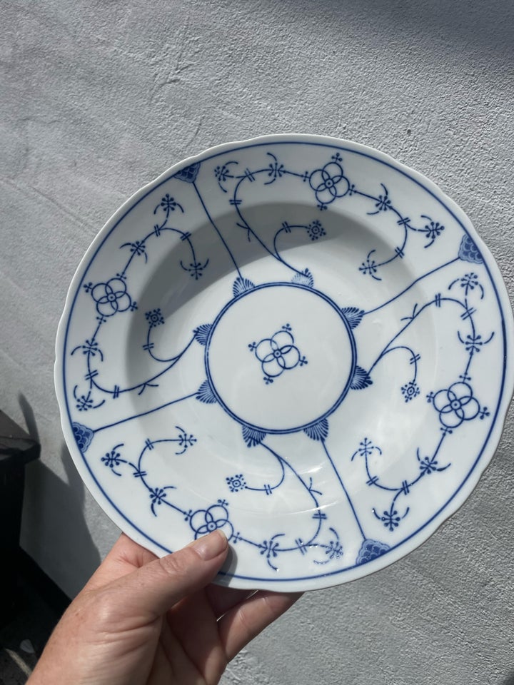 Porcelæn Tallerken Tysk