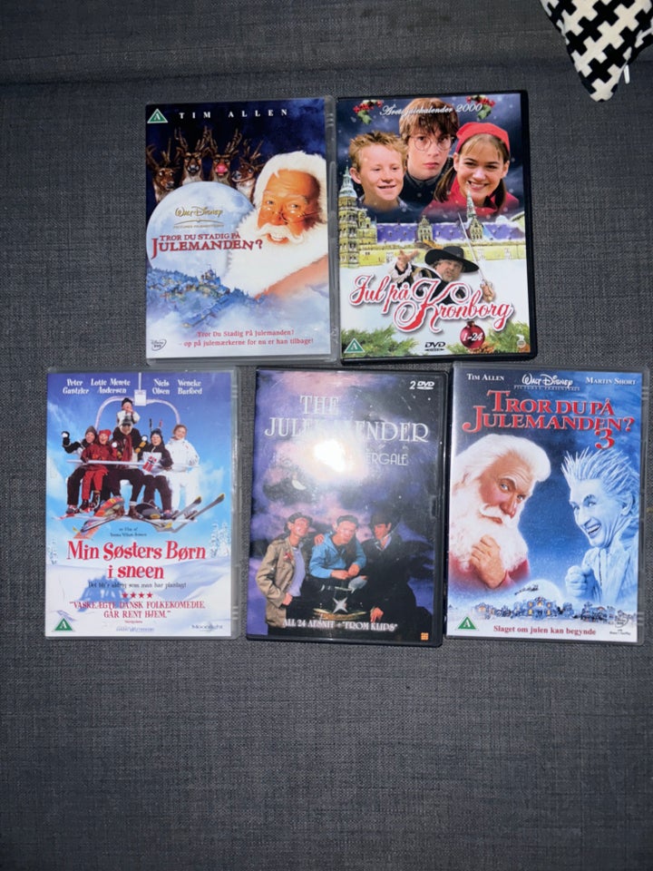 Blandede jul dvd’er, DVD,