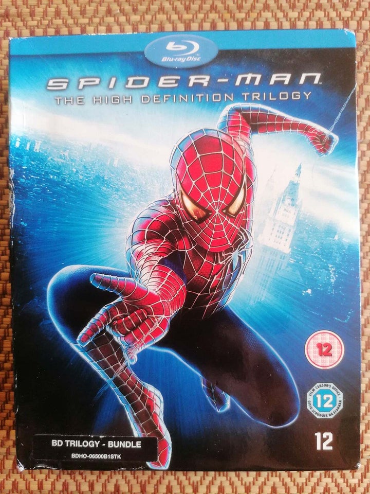 Spider-Man 1 2 og 3  Blu-ray