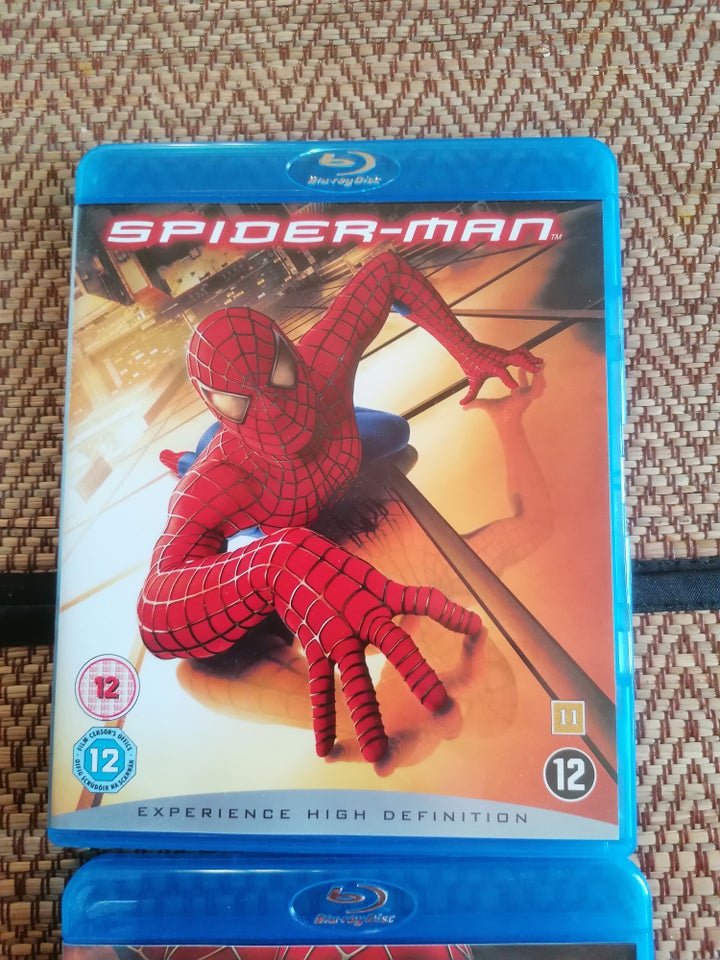 Spider-Man 1 2 og 3  Blu-ray