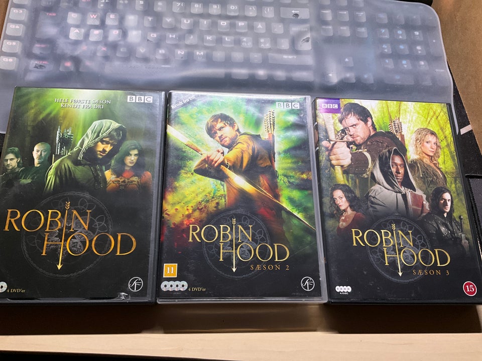 Robin Hood tv series, DVD,