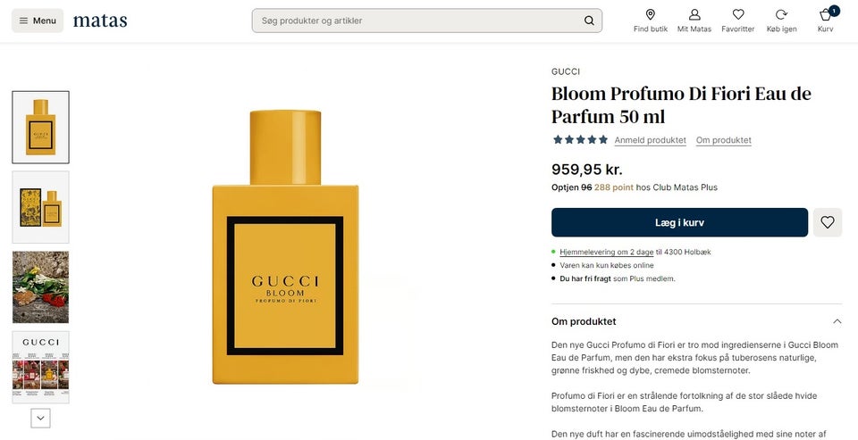 Dameparfume, Gucci Bloom Profumo