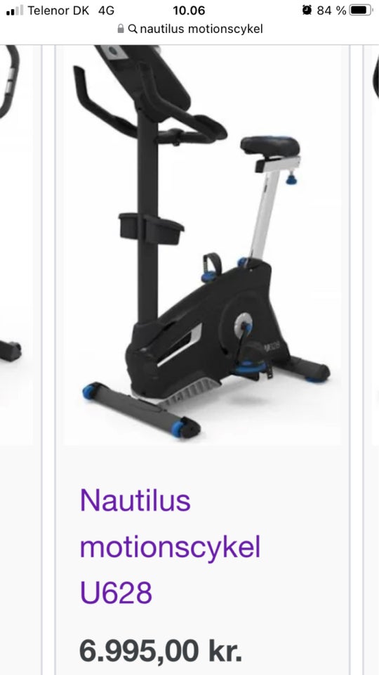 Motionscykel, Nautilus U628,