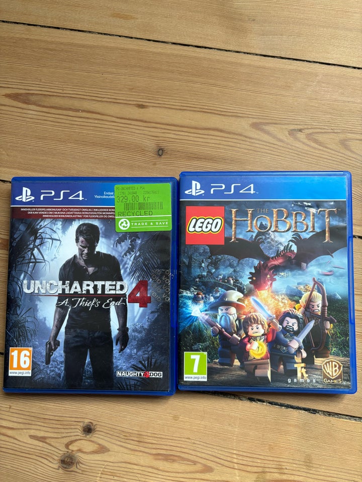 Uncharted 4, Lego, the hobbit