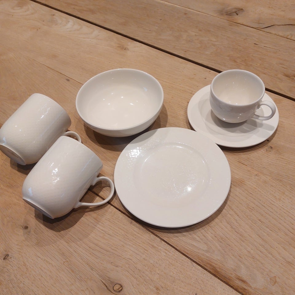 Porcelæn, Krus-skål-kaffekop,