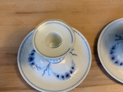 Porcelæn Lysestager Bing og