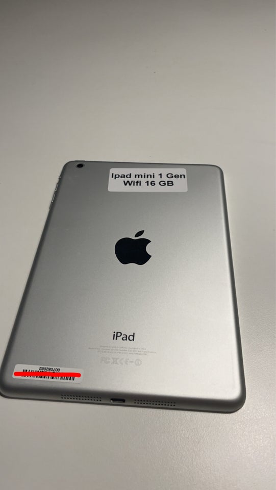 iPad mini, 16 GB, hvid