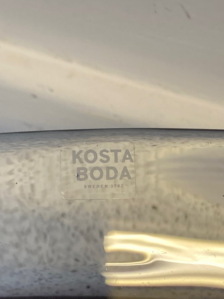 Glas Contrast fad Kosta Boda